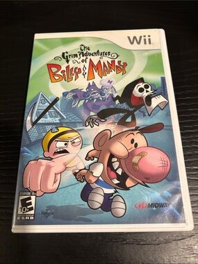 Wii Nintendo The Grim Adventures of Billy & Mandy Video Game